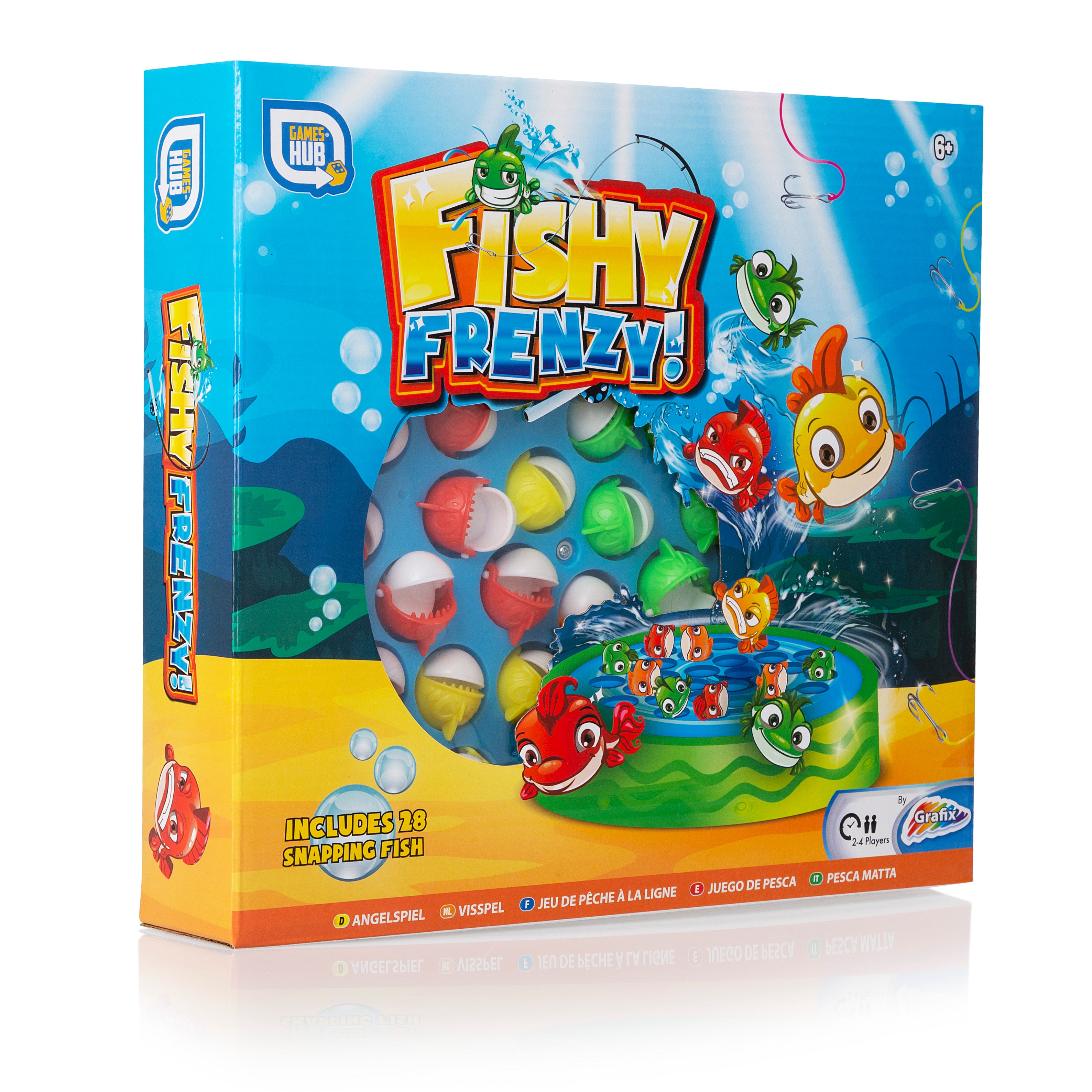 Fish Frenzy Totally Crazy Fishing Game Family Party Board Game 2-4 Players Fish Frenzy Totally Crazy Fishing Game Family Party Board Game 2-4 Players